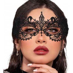 Siyah Renk Ortası Sivri Model Dantel Parti Balo Maskesi 3 No Siyah Renk Ortası Sivri Model Dantel Parti Balo Maskesi 3 No