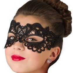 Siyah Renk Ekstra Lüks Uzun Dantel İşlemeli Parti Maskesi 6 No Siyah Renk Ekstra Lüks Uzun Dantel İşlemeli Parti Maskesi 6 No