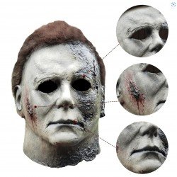 Michael Myers Lateks Maske - Michael Myers Et Maske Kafaya Tam Geçmeli Michael Myers Lateks Maske - Michael Myers Et Maske Kafaya Tam Geçmeli
