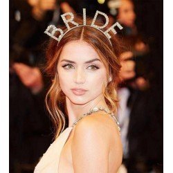 Bekarlığa Veda Mega Boy Kristal Taşlı Altın Gold Bride Taç Gelin Tacı İthal 20X21 cm Bekarlığa Veda Mega Boy Kristal Taşlı Altın Gold Bride Taç Gelin Tacı İthal 20X21 cm