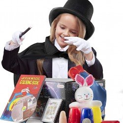 Çocuk Boy Siyah Sihirbaz Pelerini Siyah Sihirbaz Şapkası ve 7 Parça Sihirbazlık Oyunları  Çocuk Boy Siyah Sihirbaz Pelerini Siyah Sihirbaz Şapkası ve 7 Parça Sihirbazlık Oyunları