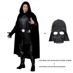 Star Wars Luke Skywalker Pelerini Yetişkin Ve Maskesi Star Wars Luke Skywalker Pelerini Yetişkin Ve Maskesi