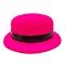 Neon Partisi Pembe Renk Melon Plastik Parti Şapkası