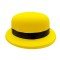 Neon Partisi Sarı Renk Melon Plastik Parti Şapkası
