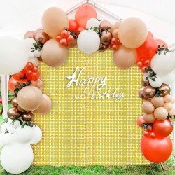 Ekstra Metalize Altın Renk Disko Dikdörtgen Kesim Kapı Perdesi Dekorasyon 1x2 Metre Ekstra Metalize Altın Renk Disko Dikdörtgen Kesim Kapı Perdesi Dekorasyon 1x2 Metre