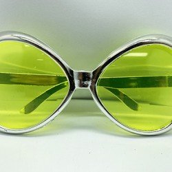 Yeşilçam Temalı Parti Gözlüğü Gümüş Renk 7x16 cm Yeşilçam Temalı Parti Gözlüğü Gümüş Renk 7x16 cm