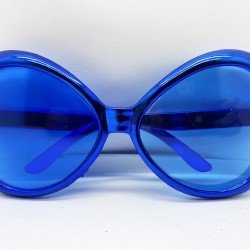 Yeşilçam Temalı Parti Gözlüğü Mavi Renk 7x16 cm Yeşilçam Temalı Parti Gözlüğü Mavi Renk 7x16 cm