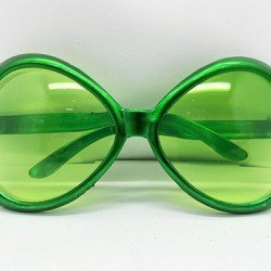 Yeşilçam Temalı Parti Gözlüğü Yeşil Renk 7x16 cm Yeşilçam Temalı Parti Gözlüğü Yeşil Renk 7x16 cm