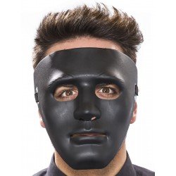 Siyah Renk Hip Hop Anonim Jabbawockeez Dans Maskesi 18x19 cm Siyah Renk Hip Hop Anonim Jabbawockeez Dans Maskesi 18x19 cm