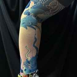 Giyilebilir Kol Dövmesi Çorap Dövme 3D Baskılı Kol Bacak Dövme 2 Adet Model 1 Giyilebilir Kol Dövmesi Çorap Dövme 3D Baskılı Kol Bacak Dövme 2 Adet Model 1