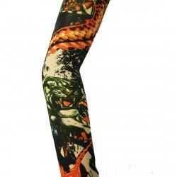 Giyilebilir Kol Dövmesi Çorap Dövme 3D Baskılı Kol Bacak Dövme 2 Adet Model 12 Giyilebilir Kol Dövmesi Çorap Dövme 3D Baskılı Kol Bacak Dövme 2 Adet Model 12