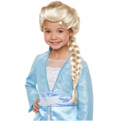Platin Altın Dore Renk Karlar Ülkesi Elsa Frozen Peruğu Çocuk Boy Platin Altın Dore Renk Karlar Ülkesi Elsa Frozen Peruğu Çocuk Boy