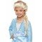 Platin Altın Dore Renk Karlar Ülkesi Elsa Frozen Peruğu Çocuk Boy