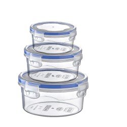 3 Lü Yuvarlak Sızdırmaz Saklama Kabı 0,25 + 0,5 + 1 LT 3 Lü Yuvarlak Sızdırmaz Saklama Kabı 0,25 + 0,5 + 1 LT