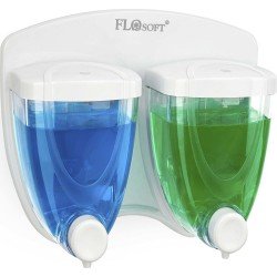 İkiz Sıvı Sabunluk Plastik 350+350 ML İkiz Sıvı Sabunluk Plastik 350+350 ML