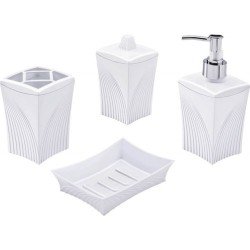 Banyo Wc Seti 4 Parça Plastik Banyo Wc Seti 4 Parça Plastik