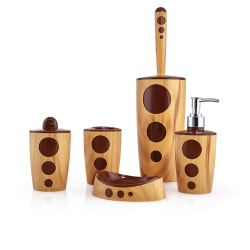 Punto Ahşap Banyo Seti 5 Parça Punto Ahşap Banyo Seti 5 Parça