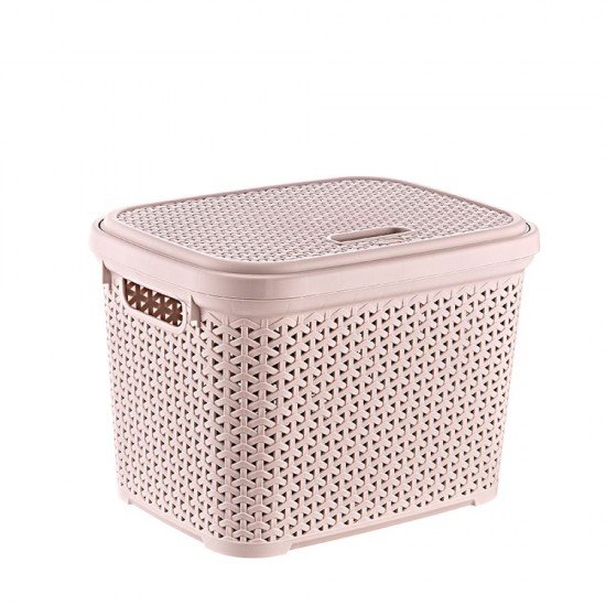 Rattan Kapaklı Sandık 20 LT