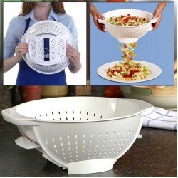 Makarna Süzgeci - Akıllı Makarna Süzgeci Makarna Süzgeci - Akıllı Makarna Süzgeci