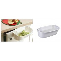 Tezgah Çöp Kutusu - Beyaz Tezgah Çöp Kutusu - Beyaz