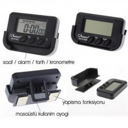 Araç İçi Dijital Saat Araç İçi Dijital Saat