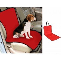 Evcil Hayvan Tekli Araç Koltuk Kılıfı - Kırmızı Evcil Hayvan Tekli Araç Koltuk Kılıfı - Kırmızı