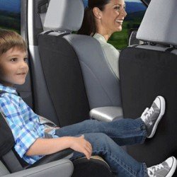 Araba Koltuk Arkası Koruyucu 2 li Kılıf - Siyah Araba Koltuk Arkası Koruyucu 2 li Kılıf - Siyah