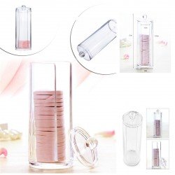 Kapaklı Makyaj Pamuğu Düzenleyici Kapaklı Makyaj Pamuğu Düzenleyici