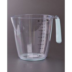 Ölçü ve Hamur Kabı 1000 ML - Silikon Sap Ölçü ve Hamur Kabı 1000 ML - Silikon Sap