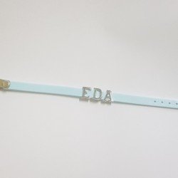 Kişiye Özel - İsme Özel Bileklik - Mavi