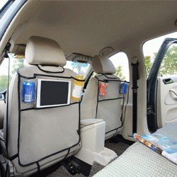 Araba Koltuk Arkası Şeffaf Koruyucu Kılıf Tablet Organizer