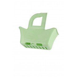 Banyo Sepeti Delikli Sepet Çok Amaçlı Sabun Şampuan Tutucu Raf - Yeşil Banyo Sepeti Delikli Sepet Çok Amaçlı Sabun Şampuan Tutucu Raf - Yeşil