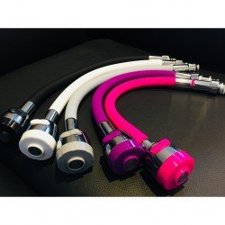 Renkli Silikonlu Oynar Başlıklı 2 Fonksiyonlu Spiral Musluk Başlığı Renkli Silikonlu Oynar Başlıklı 2 Fonksiyonlu Spiral Musluk Başlığı