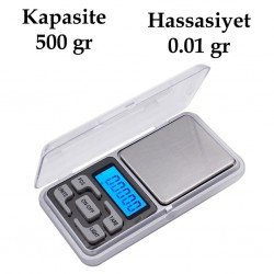 Dijital Hassas Elektronik Kuyumcu Cep Terazisi Tartı 500 gr / 0.01 gr Dijital Hassas Elektronik Kuyumcu Cep Terazisi Tartı 500 gr / 0.01 gr