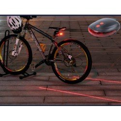 Lazer Güvenlik Şeritli Bisiklet Stop Lambası Lazer Güvenlik Şeritli Bisiklet Stop Lambası