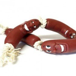 Köpekler İçin Oyuncak Sosis