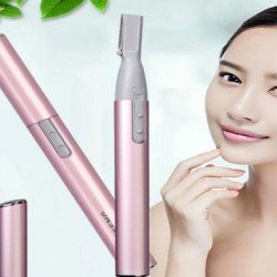 Bayan Kaş ve Bıyık Alma Makinesi - Pilli Yüz Tüy Alıcı