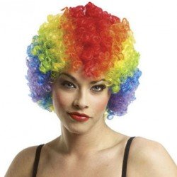 Karışık Renkli Kabarık Bonus Peruk Saç