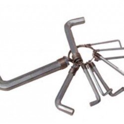 Allen Anahtar Takım Altı Köşeli 10 Parça Alyan