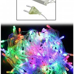 100 Ledli 8 Fonksiyonlu Dekor Lambası (10m - RGB)