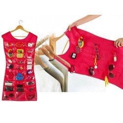 Elbise Şeklinde Takı Organizeri - Pembe Elbise Şeklinde Takı Organizeri - Pembe