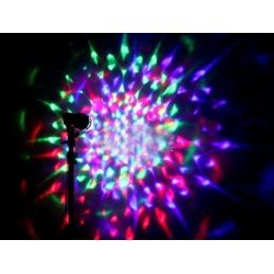 Renkli Led Döner Başlıklı Disko Ampulü Renkli Led Döner Başlıklı Disko Ampulü