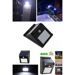 Sensörlü Solar Duvar Lambası 20 Ledli Sensörlü Solar Duvar Lambası 20 Ledli