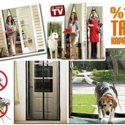 Mıknatıslı Kapı Sinekliği Tülü-Krem ( 105 x 205 ) Mıknatıslı Kapı Sinekliği Tülü-Krem ( 105 x 205 )