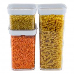 Vakumlu Kare Saklama Kabı - 0,50 Litre Vakumlu Kare Saklama Kabı - 0,50 Litre
