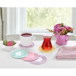 Silikon Bardak Altlığı - 3 adet Silikon Bardak Altlığı - 3 adet