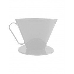 V60 Dripper Filtre Kahve Demleme Aparatı - Beyaz V60 Dripper Filtre Kahve Demleme Aparatı - Beyaz