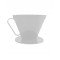 V60 Dripper Filtre Kahve Demleme Aparatı - Beyaz