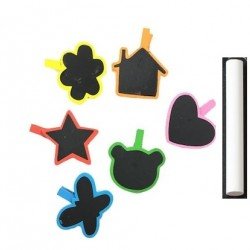 Ahşap Yazı Tahtalı Mandal Seti