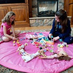 Taşınabilir Büyük Oyuncak Hurcu - PEMBE Taşınabilir Büyük Oyuncak Hurcu - PEMBE